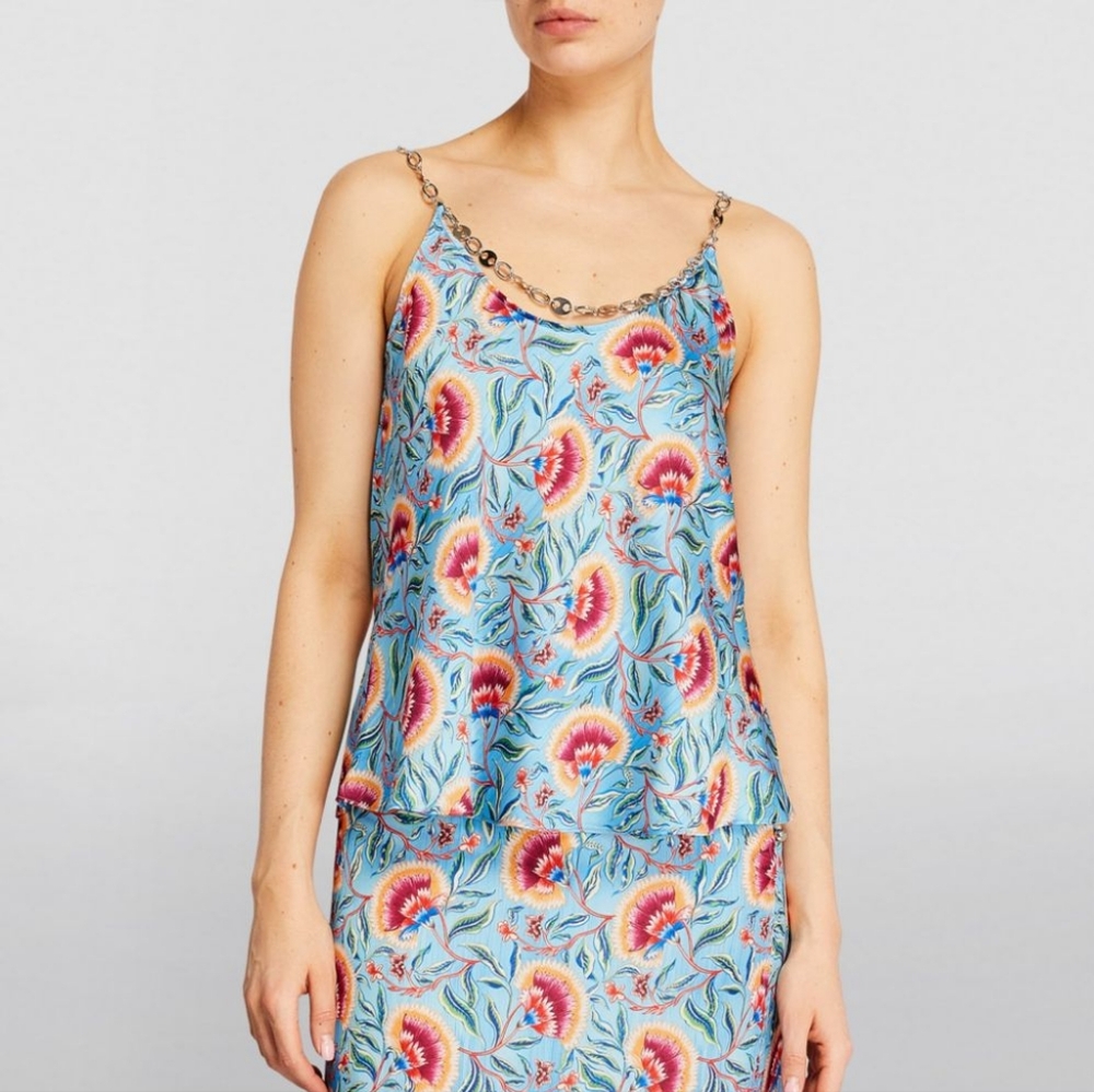 NWT Rabanne Blue Cami - Picture 3 of 6